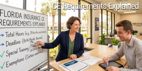Florida Insurance CE Requirements Explained  