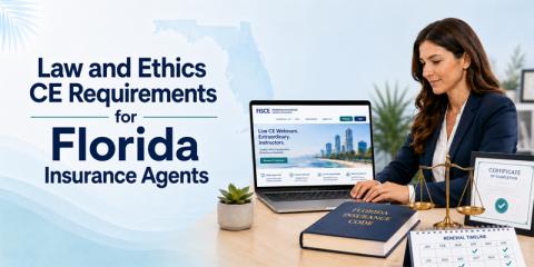 Law and Ethics CE Requirements for Florida Insurance Agents